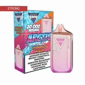 Электронная сигарета GANG ARCTIC 20000 (Смузи клубника манго лайм) купить с доставкой в СПб, по России и СНГ. Цена. Изображение №7.
