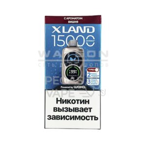 Электронная сигарета WAKA XLAND 15000 (Ежевика черника малина) купить с доставкой в СПб, по России и СНГ. Цена. Изображение №7.