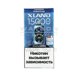 Электронная сигарета WAKA XLAND 15000 (Лайм мята) купить с доставкой в СПб, по России и СНГ. Цена. Изображение №7.