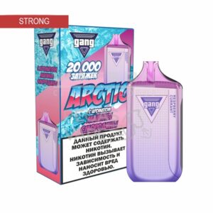 Электронная сигарета GANG ARCTIC 20000 (Грушевый спрайт) купить с доставкой в СПб, по России и СНГ. Цена. Изображение №5.