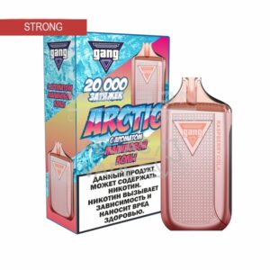 Электронная сигарета GANG ARCTIC 20000 (Мороженое с голубикой) купить с доставкой в СПб, по России и СНГ. Цена. Изображение №6.
