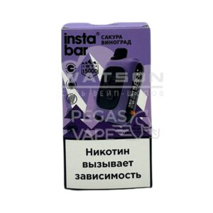 Электронная сигарета PLONQ INSTABAR 15000 (Вишня персик лимон) купить с доставкой в СПб, по России и СНГ. Цена. Изображение №6.