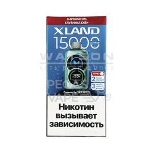 Электронная сигарета WAKA XLAND 15000 (Черника малина) купить с доставкой в СПб, по России и СНГ. Цена. Изображение №6.