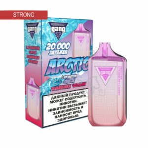 Электронная сигарета GANG ARCTIC 20000 (Смузи клубника манго лайм) купить с доставкой в СПб, по России и СНГ. Цена. Изображение №6.
