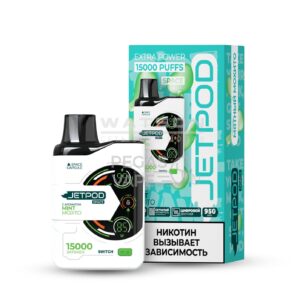 Электронная сигарета JETPOD SPACE 15000 Eucalyptus and wild berries (Хвойные ягоды) купить с доставкой в СПб, по России и СНГ. Цена. Изображение №6.