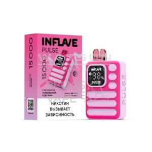 Электронная сигарета INFLAVE PULSE 15000 (Дыня Киви) купить с доставкой в СПб, по России и СНГ. Цена. Изображение №7.