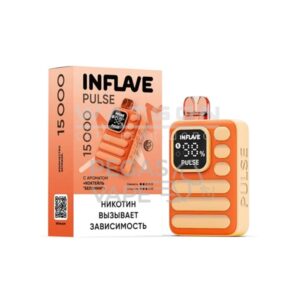 Электронная сигарета INFLAVE PULSE 15000 (Яблочные мармеладки) купить с доставкой в СПб, по России и СНГ. Цена. Изображение №7.
