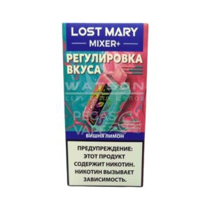 Электронная сигарета LOST MARY MIXER 25000 (Черника малина лед) купить с доставкой в СПб, по России и СНГ. Цена. Изображение №6.