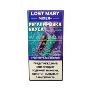 Электронная сигарета LOST MARY MIXER 25000 (Малина ананас) купить с доставкой в СПб, по России и СНГ. Цена. Изображение №6.