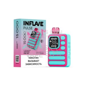 Электронная сигарета INFLAVE PULSE 15000 (Черничный морс) купить с доставкой в СПб, по России и СНГ. Цена. Изображение №6.