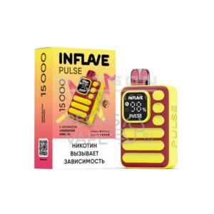Электронная сигарета INFLAVE PULSE 15000 (Арбузные леденцы) купить с доставкой в СПб, по России и СНГ. Цена. Изображение №6.