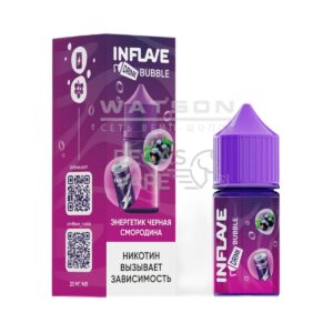 Жидкость INFLAVE BUBBLE (Виноград белый чай) 30 мл 2% (20 мг/мл) купить с доставкой в СПб, по России и СНГ. Цена. Изображение №6.