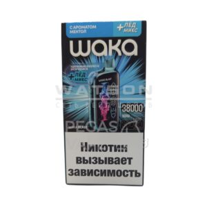 Электронная сигарета WAKA BLAST 38000 (Микс Ягод - Лимонная Содовая микс) купить с доставкой в СПб, по России и СНГ. Цена. Изображение №7.