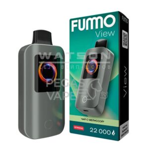 Электронная сигарета Fummo VIEW 22000 (Персиковый йогурт) купить с доставкой в СПб, по России и СНГ. Цена. Изображение №7.