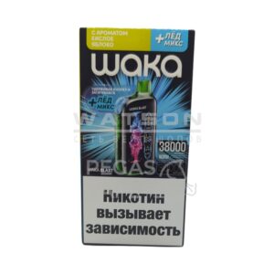 Электронная сигарета WAKA BLAST 38000 (Тройная Ягода - Лёд микс) купить с доставкой в СПб, по России и СНГ. Цена. Изображение №7.