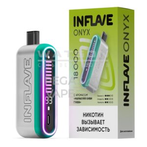 Электронная сигарета INFLAVE ONYX 18000 (Клюквенная содовая) купить с доставкой в СПб, по России и СНГ. Цена. Изображение №6.