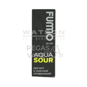 Жидкость FUMMO AQUA SOUR (Йогурт с кислой черникой) 30 мл 2% (20 мг/мл) купить с доставкой в СПб, по России и СНГ. Цена. Изображение №6.