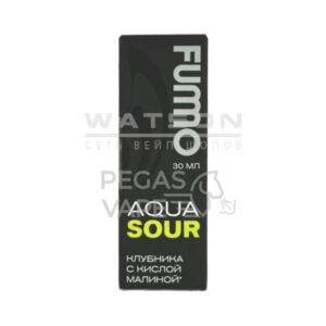Жидкость FUMMO AQUA SOUR (Малина с кислым яблоком) 30 мл 2% (20 мг/мл) купить с доставкой в СПб, по России и СНГ. Цена. Изображение №6.
