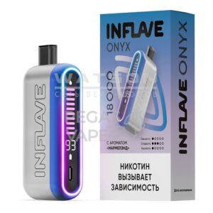 Электронная сигарета INFLAVE ONYX 18000 (Манго банан абрикос) купить с доставкой в СПб, по России и СНГ. Цена. Изображение №7.