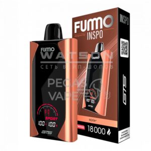 Электронная сигарета Fummo GTS 18000 (Земляника) купить с доставкой в СПб, по России и СНГ. Цена. Изображение №7.