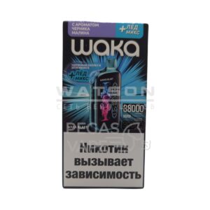Электронная сигарета WAKA BLAST 38000 (Тройная Ягода - Лёд микс) купить с доставкой в СПб, по России и СНГ. Цена. Изображение №6.