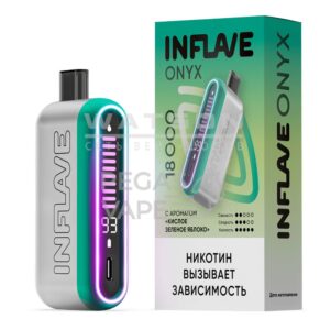 Электронная сигарета INFLAVE ONYX 18000 (Жасмин персик) купить с доставкой в СПб, по России и СНГ. Цена. Изображение №7.