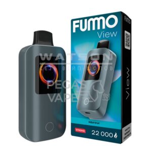 Электронная сигарета Fummo VIEW 22000 (Кислый виноград) купить с доставкой в СПб, по России и СНГ. Цена. Изображение №7.