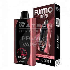 Электронная сигарета Fummo GTS 18000 (Вишня виноград) купить с доставкой в СПб, по России и СНГ. Цена. Изображение №7.