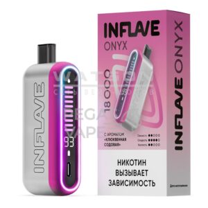 Электронная сигарета INFLAVE ONYX 18000 (Лимон лайм) купить с доставкой в СПб, по России и СНГ. Цена. Изображение №6.