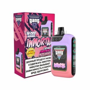 Электронная сигарета GANG IMMORTAL 16000 (Бабл Гам) купить с доставкой в СПб, по России и СНГ. Цена. Изображение №6.