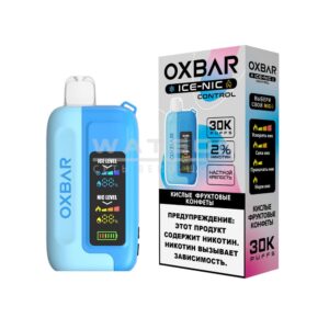 Электронная сигарета OXBAR ICE 30000 (Кислое яблоко) купить с доставкой в СПб, по России и СНГ. Цена. Изображение №6.