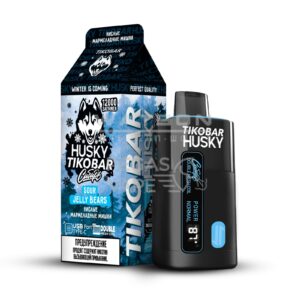 Электронная сигарета HUSKY x TIKOBAR 12000 Strong (Кислая вишнёвая шипучка) купить с доставкой в СПб, по России и СНГ. Цена. Изображение №6.