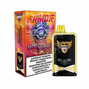 Электронная сигарета GANG ARMOR 25000 (Манго маракуйя клубника) купить с доставкой в СПб, по России и СНГ. Цена. Изображение №7.