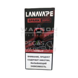 Электронная сигарета LANAVAPE SPARK 30000 (Манго персик) купить с доставкой в СПб, по России и СНГ. Цена. Изображение №9.