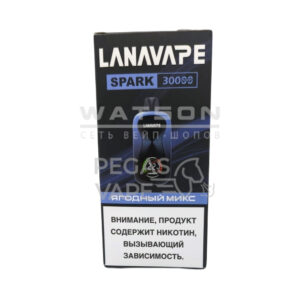 Электронная сигарета LANAVAPE SPARK 30000 (Ананас) купить с доставкой в СПб, по России и СНГ. Цена. Изображение №8.