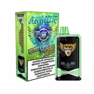 Электронная сигарета GANG ARMOR 25000 (Красная Смородина крыжовник мелисса) купить с доставкой в СПб, по России и СНГ. Цена. Изображение №6.
