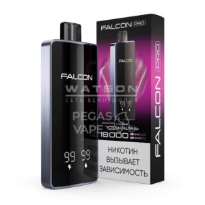 Электронная сигарета FALCON PRO 18000 (Садовая клубника) купить с доставкой в СПб, по России и СНГ. Цена. Изображение №7.