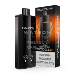 Электронная сигарета FALCON PRO 18000 (Ванильная кола) купить с доставкой в СПб, по России и СНГ. Цена. Изображение №6.