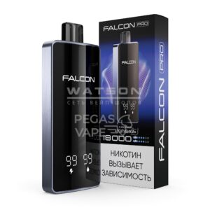Электронная сигарета FALCON PRO 18000 (Виноград Алоэ) купить с доставкой в СПб, по России и СНГ. Цена. Изображение №7.