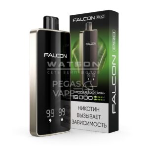 Электронная сигарета FALCON PRO 18000 (Игристый ананас) купить с доставкой в СПб, по России и СНГ. Цена. Изображение №7.