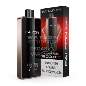 Электронная сигарета FALCON PRO 18000 (Клюква мята) купить с доставкой в СПб, по России и СНГ. Цена. Изображение №6.