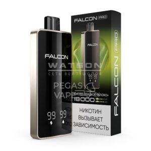 Электронная сигарета FALCON PRO 18000 (Клубника киви) купить с доставкой в СПб, по России и СНГ. Цена. Изображение №7.