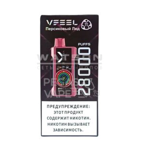Электронная сигарета VFEEL 28000 (Киви маракууйя гуава) купить с доставкой в СПб, по России и СНГ. Цена. Изображение №6.