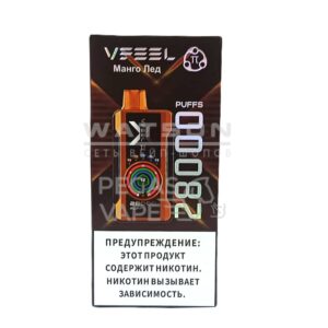 Электронная сигарета VFEEL 28000 (Киви маракууйя гуава) купить с доставкой в СПб, по России и СНГ. Цена. Изображение №7.