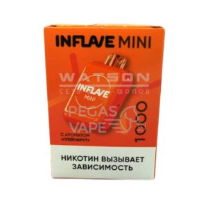Электронная сигарета INFLAVE MINI 1000 Малиновый йогурт купить с доставкой в СПб, по России и СНГ. Цена. Изображение №7.