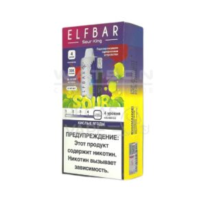 Электронная сигарета Elf Bar Sour King 30000 (Чай со льдом лимон лайм) купить с доставкой в СПб, по России и СНГ. Цена. Изображение №7.