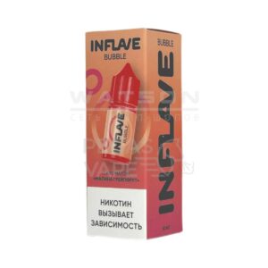 Жидкость INFLAVE BUBBLE (Малина Мята) 30 мл 2% (20 мг/мл) купить с доставкой в СПб, по России и СНГ. Цена. Изображение №6.
