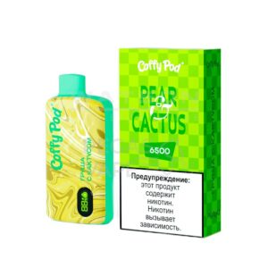 Электронная сигарета COFFY POD 6500 (Золотая маракуйя) купить с доставкой в СПб, по России и СНГ. Цена. Изображение №6.