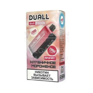 Электронная сигарета DUALL BAR 12000 (Кислое яблоко Киви) купить с доставкой в СПб, по России и СНГ. Цена. Изображение №7.
