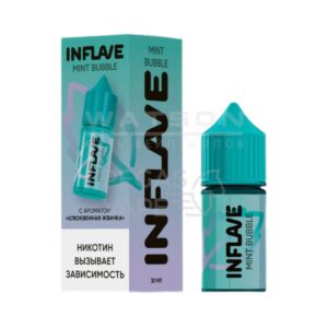Жидкость INFLAVE BUBBLE (Манго мята) 30 мл 2% (20 мг/мл) купить с доставкой в СПб, по России и СНГ. Цена. Изображение №5.